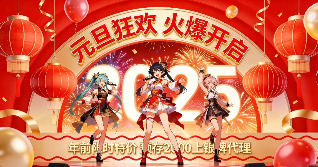 轻松云·恭迎2026元旦活动